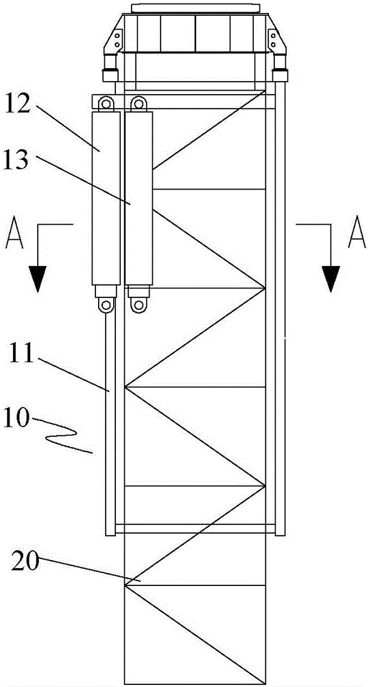 Jacking mechanism, jacking method, and tower crane with the same