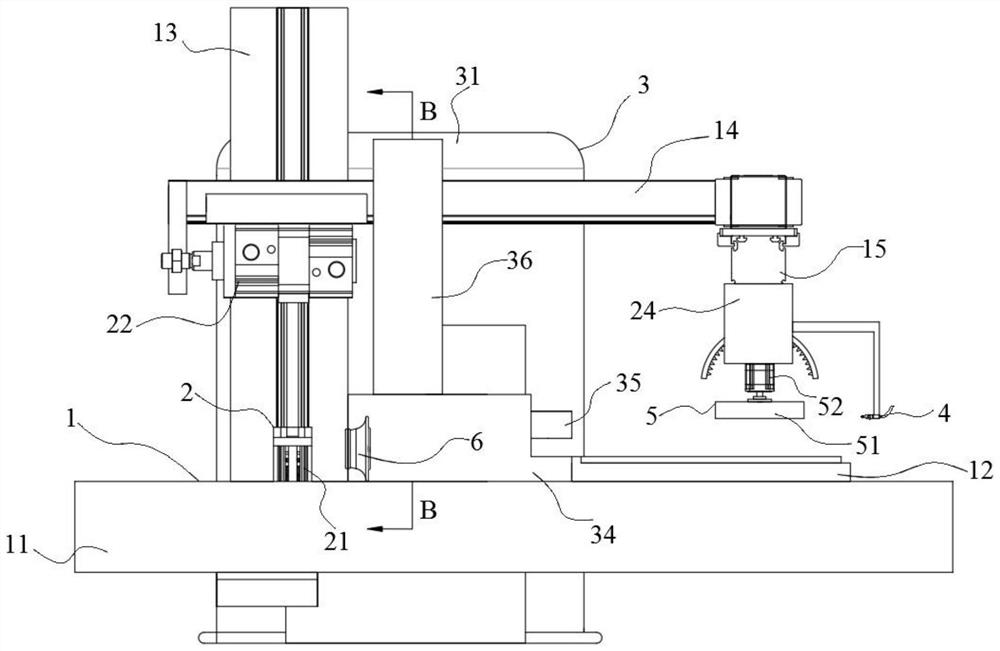 Multi-axis linkage type water pressure intelligent adjusting type deburring equipment