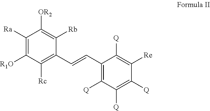 Process for the preparation of polyhydroxystilbene compounds by deprotection of the corresponding ethers