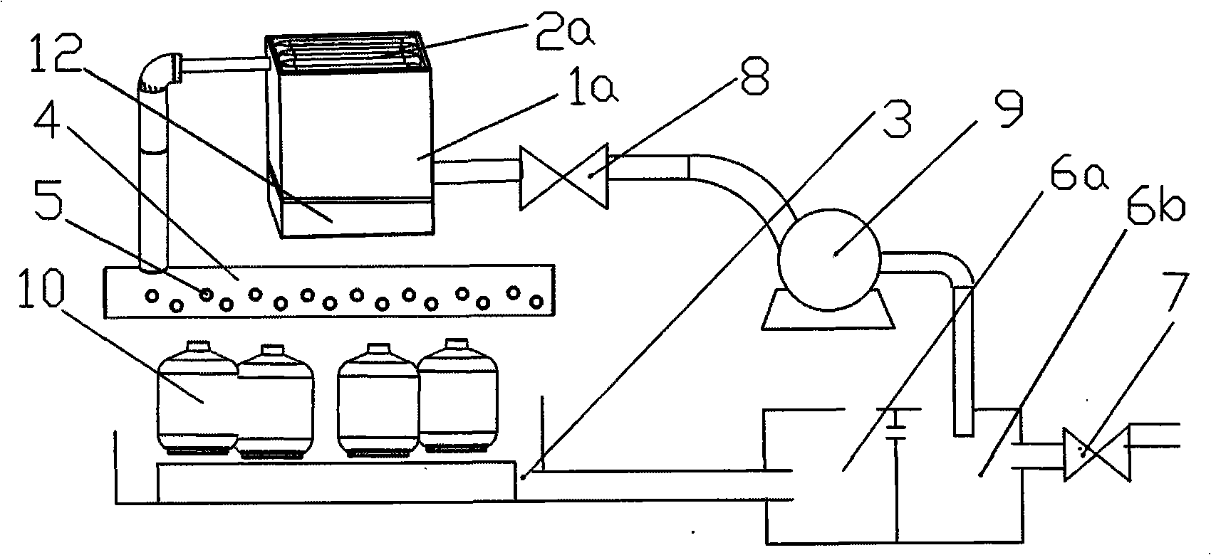 Liquid gas gasification method and its circulation type gasification apparatus