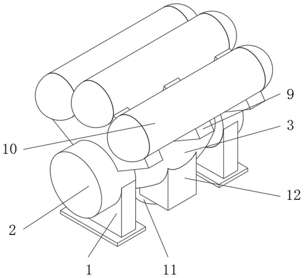 Application method of organic fertilizer mixing equipment