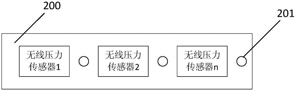 Sports sailboat sail wing wireless pressure sensor and pressure testing apparatus