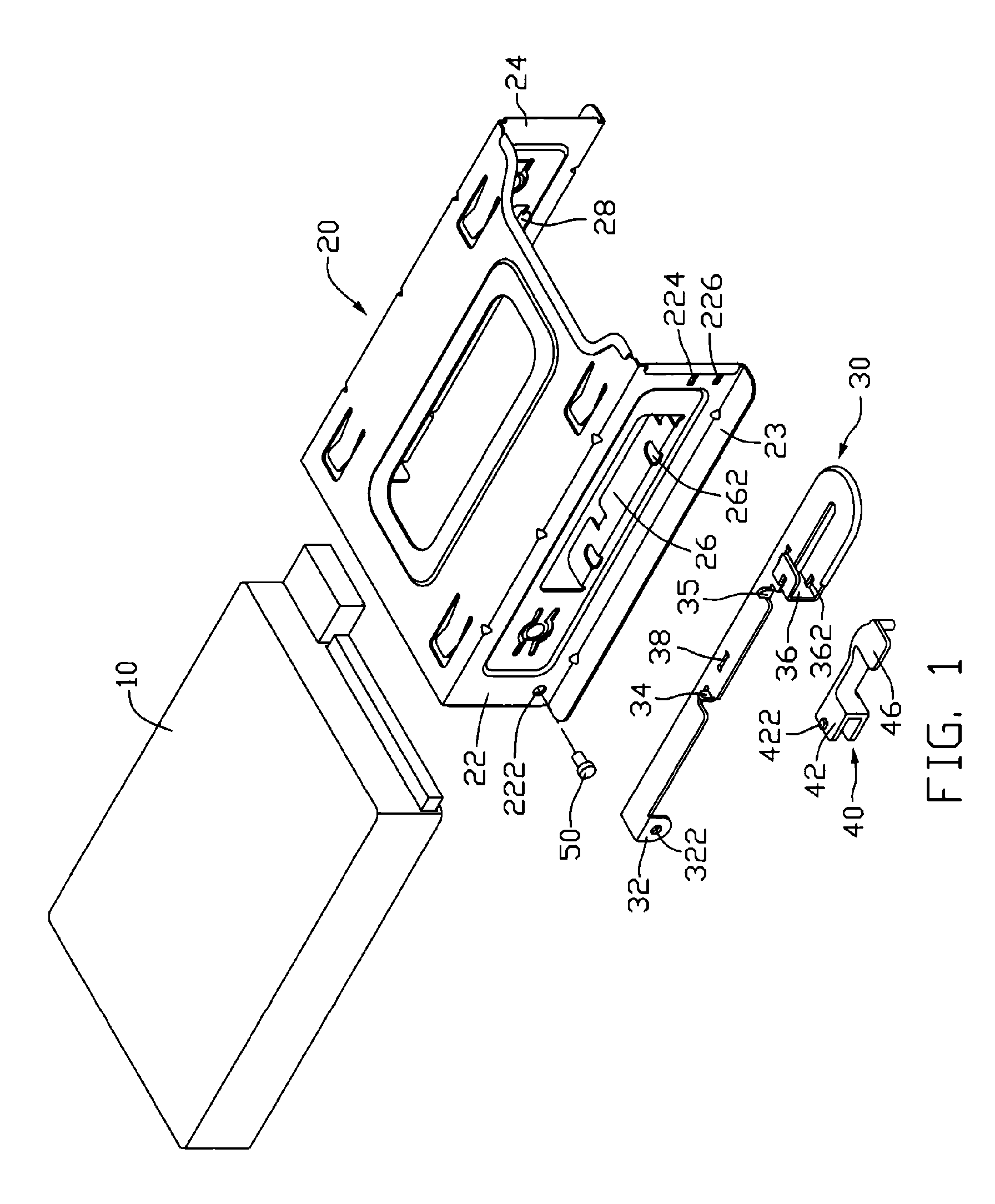 Mounting apparatus for data storage device