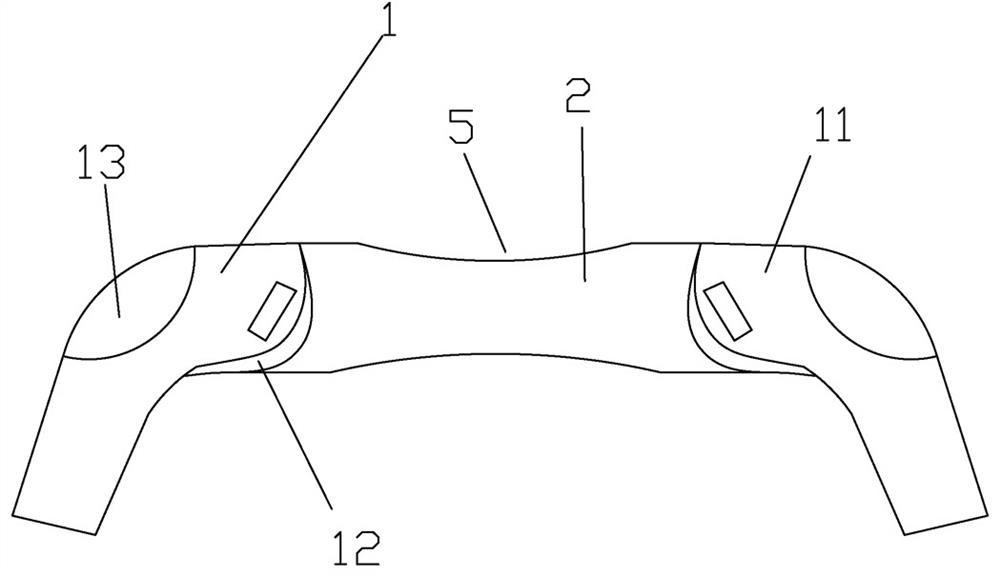 A shoulder structure