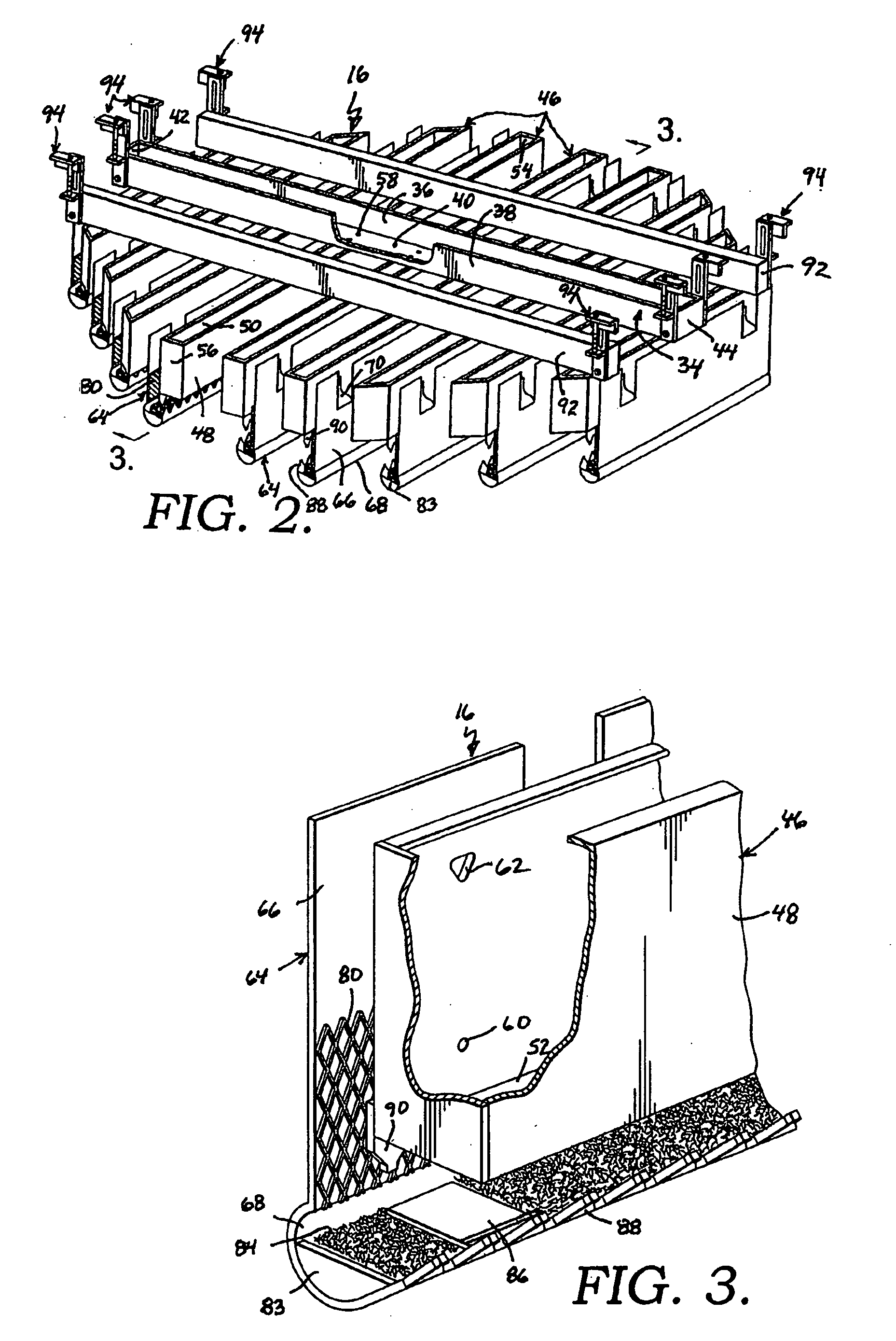 Liquid distributor for use in mass transfer column and method employing same
