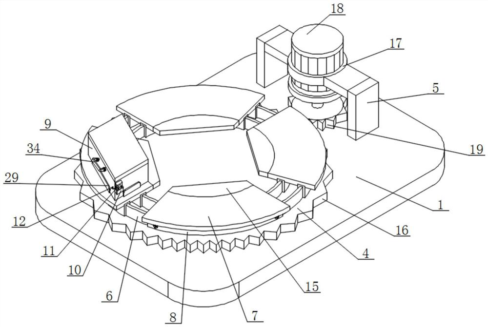 Intelligent compartment centralized multi-backup LED power supply and use method thereof