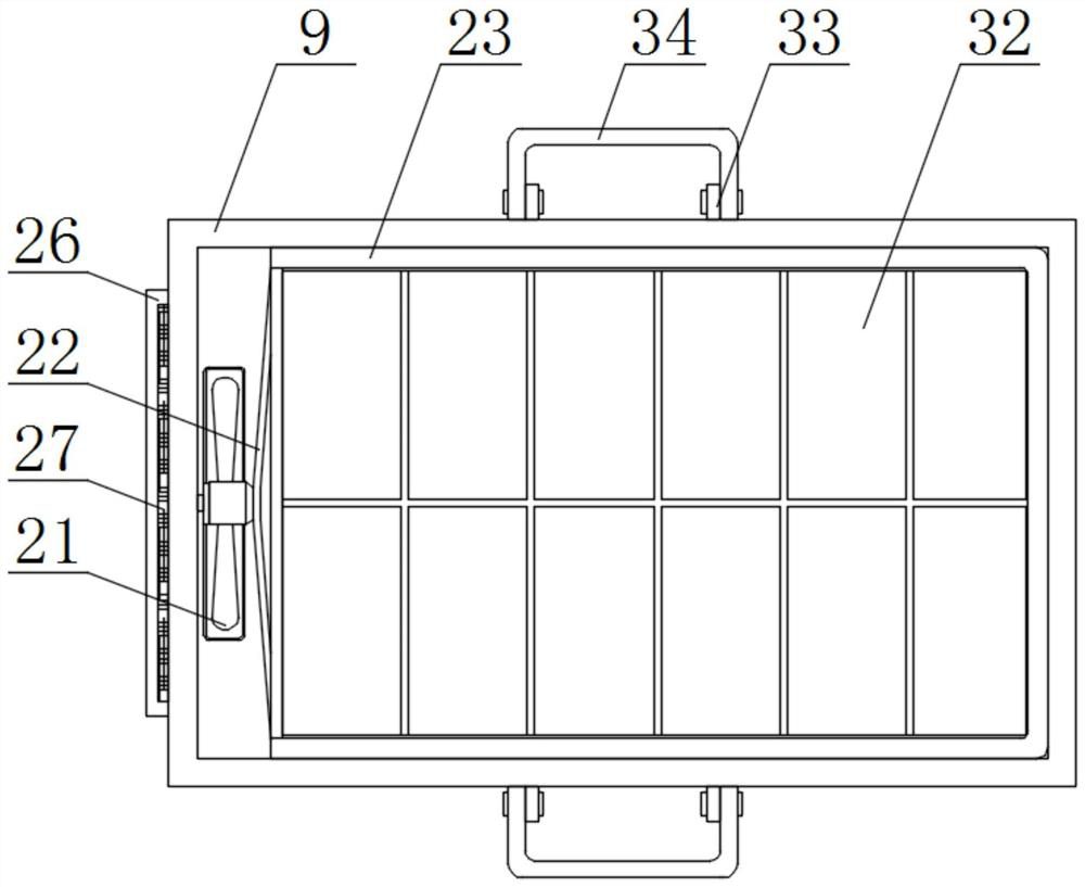 Intelligent compartment centralized multi-backup LED power supply and use method thereof