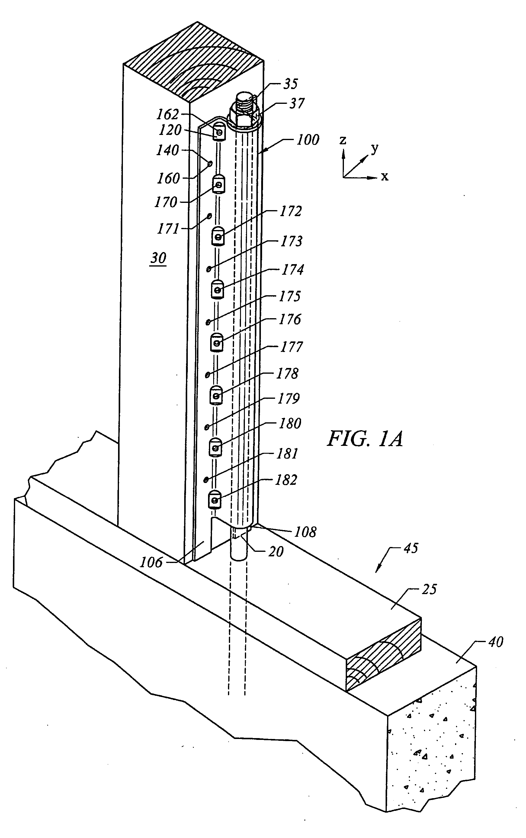 Stitching system hold-down