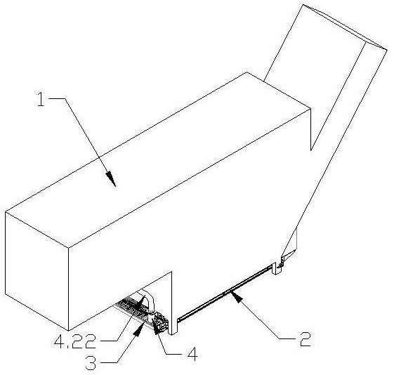 Tobacco leaf collecting and conveying machine