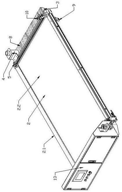 Tobacco leaf collecting and conveying machine