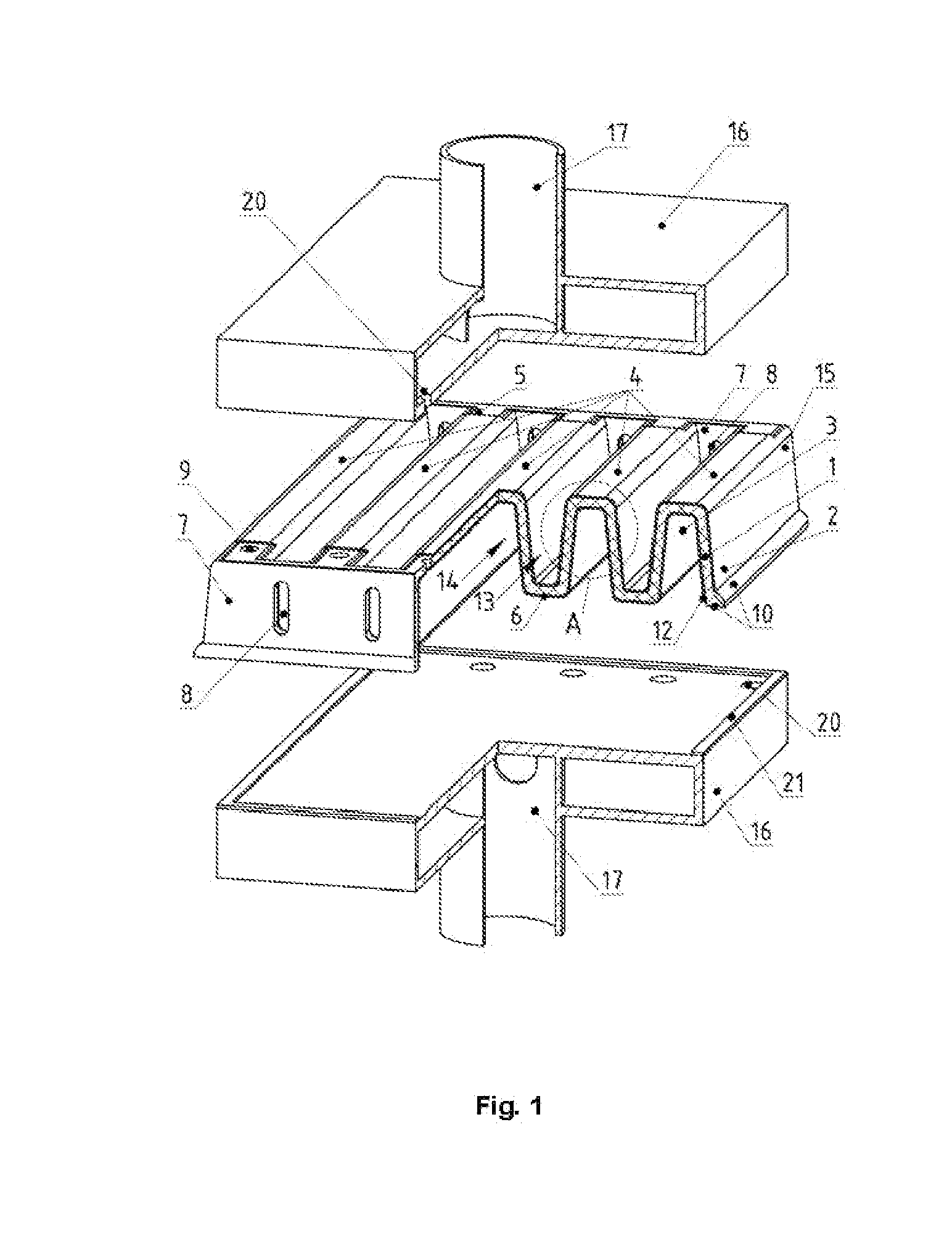 Modified planar cell (MPC) and electrochemical device battery (stack) based on MPC, manufacturing method for planar cell and battery, and planar cell embodiments