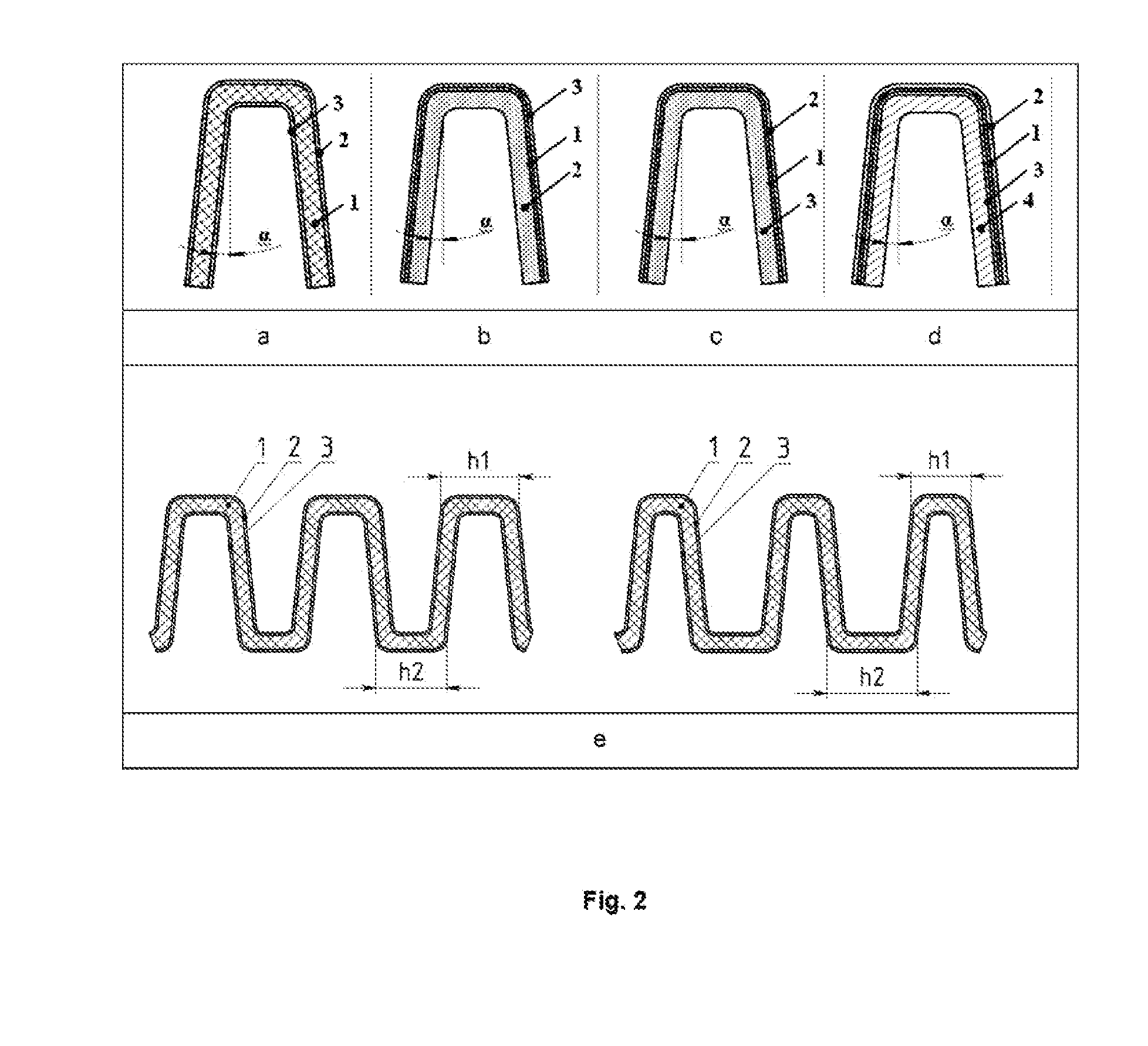 Modified planar cell (MPC) and electrochemical device battery (stack) based on MPC, manufacturing method for planar cell and battery, and planar cell embodiments