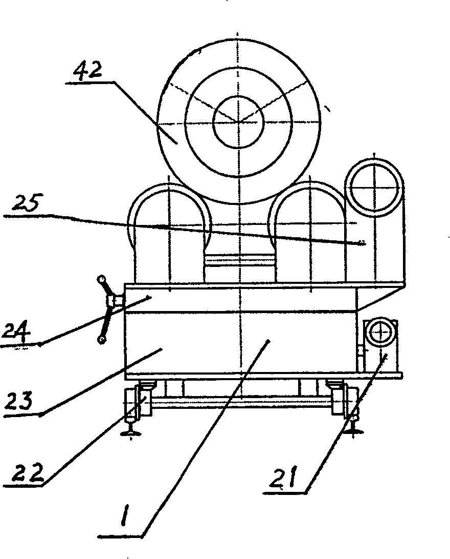 Process and device for automatic argon arc welding and narrow gap burial arc welding for circular pipe header seam