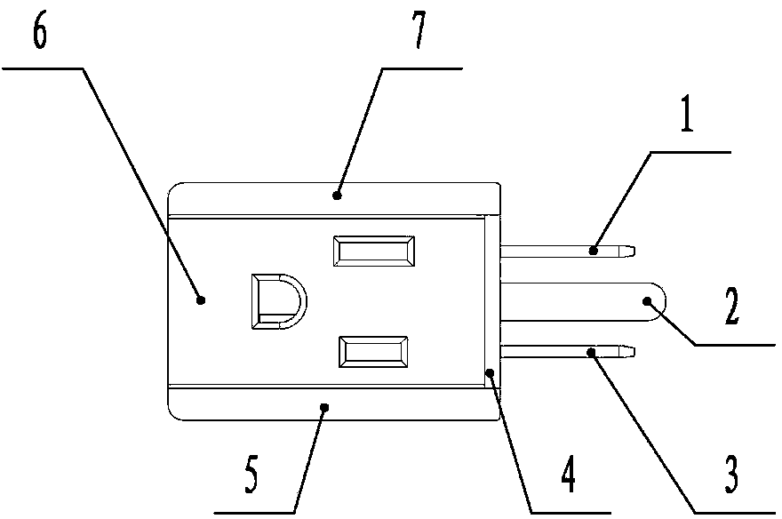 Combined type plug and socket structure
