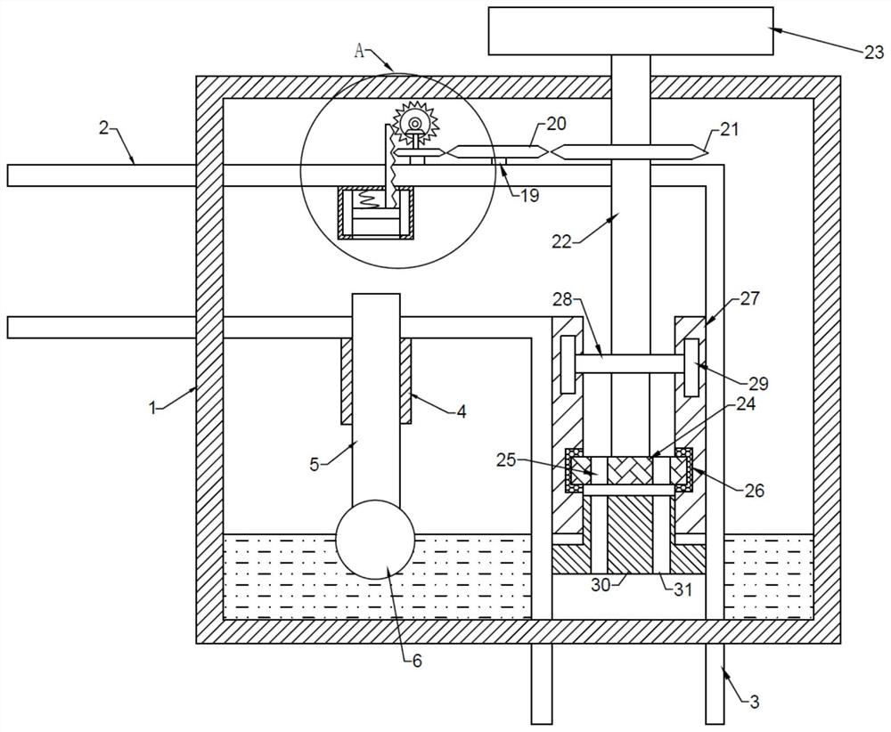 A leak-proof liquid valve