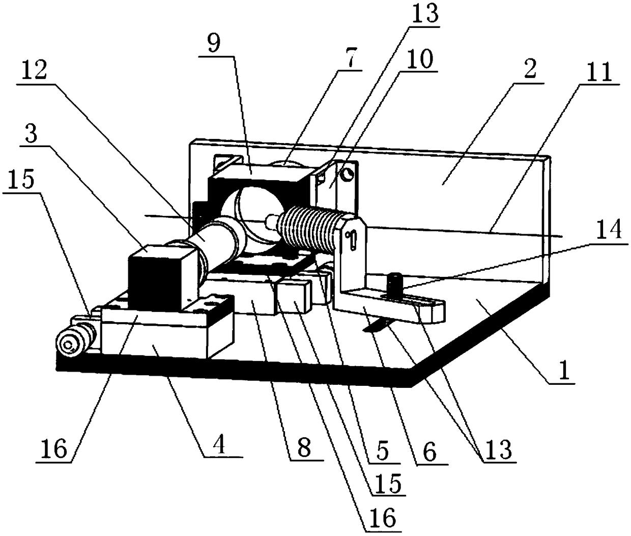 A diamond wire saw online detection device