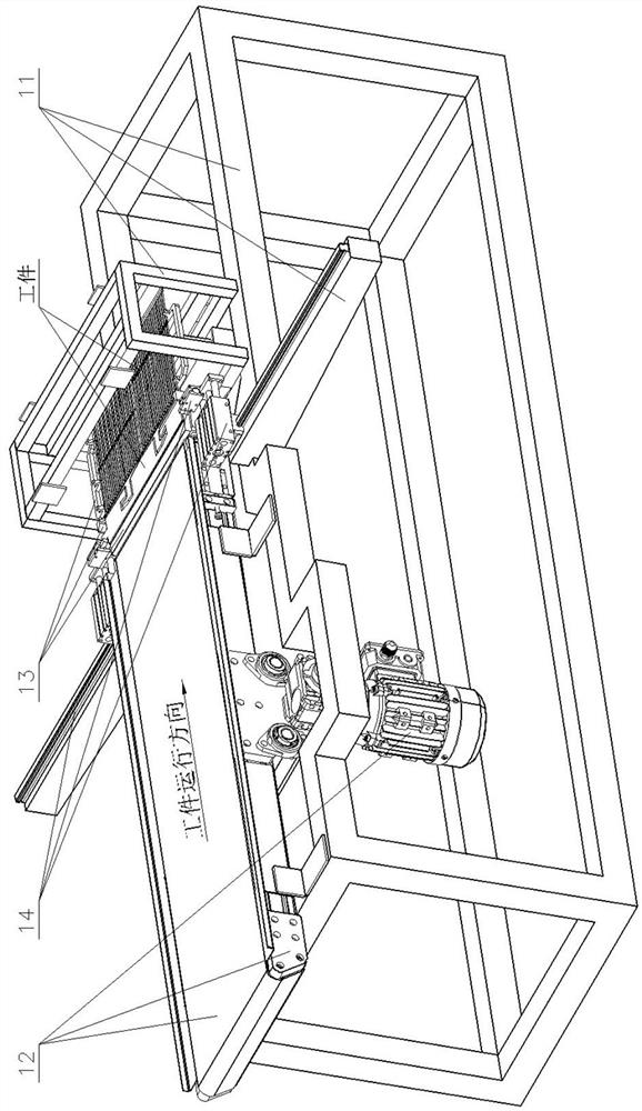 Automatic sleeving machine for lead-acid battery panel calandria