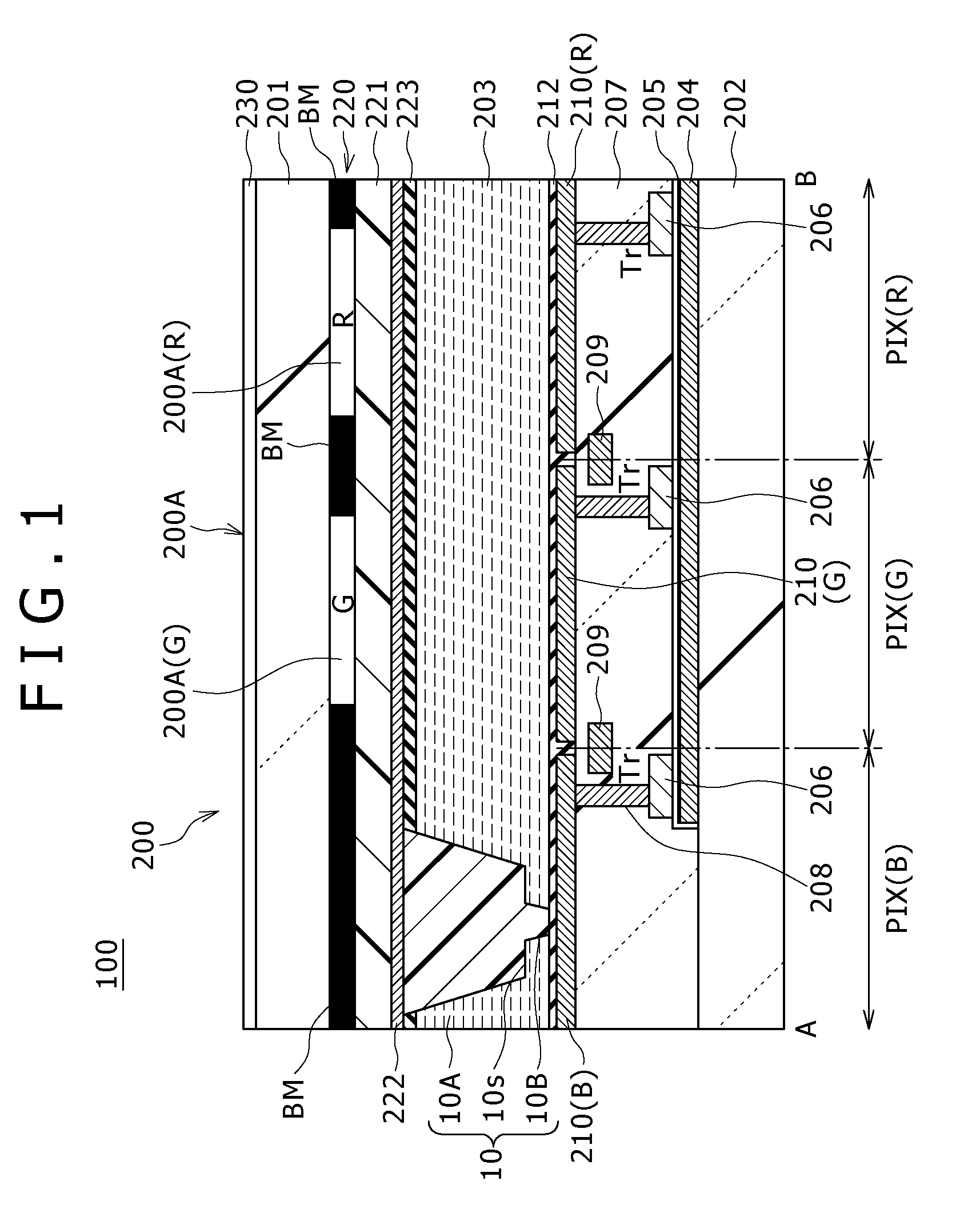 Liquid crystal display device and a method of manufacturing the same