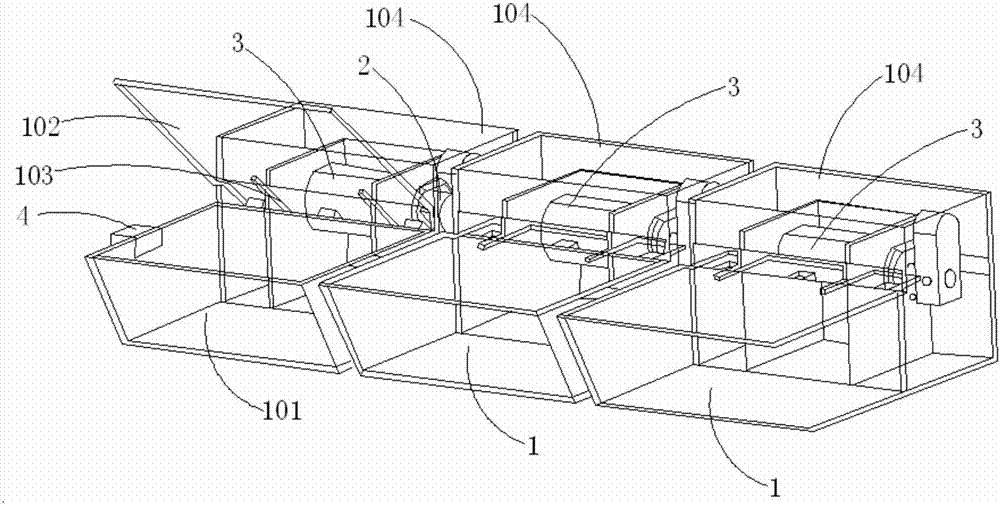 Automatic sequence batching device and batching method thereof