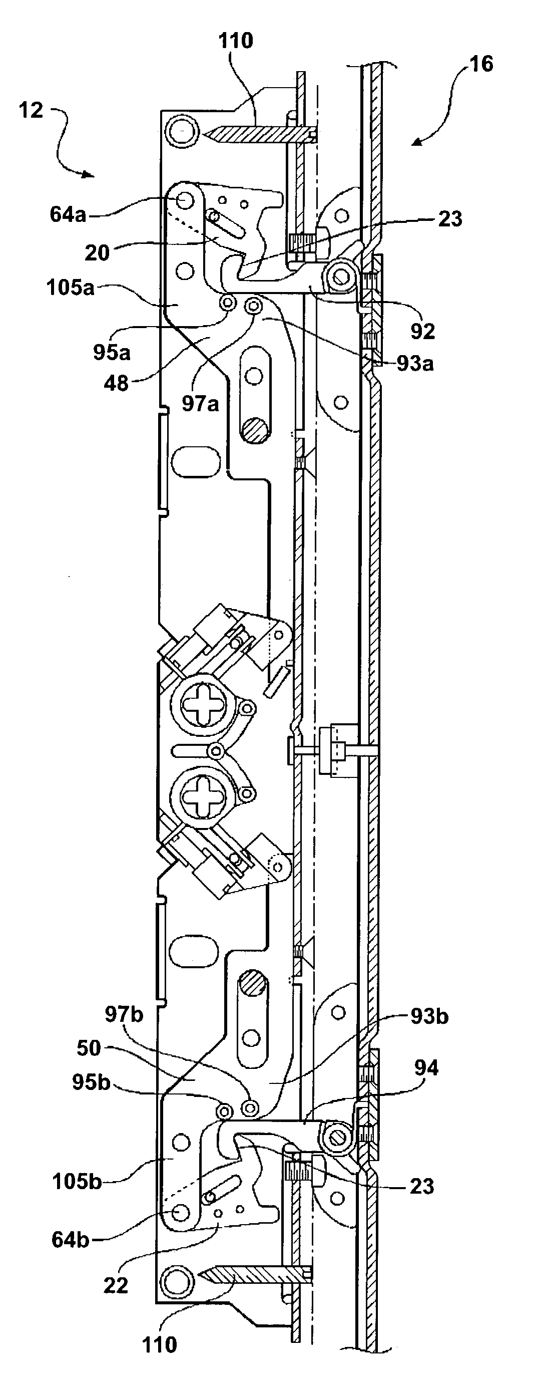 Multi-point lock assembly