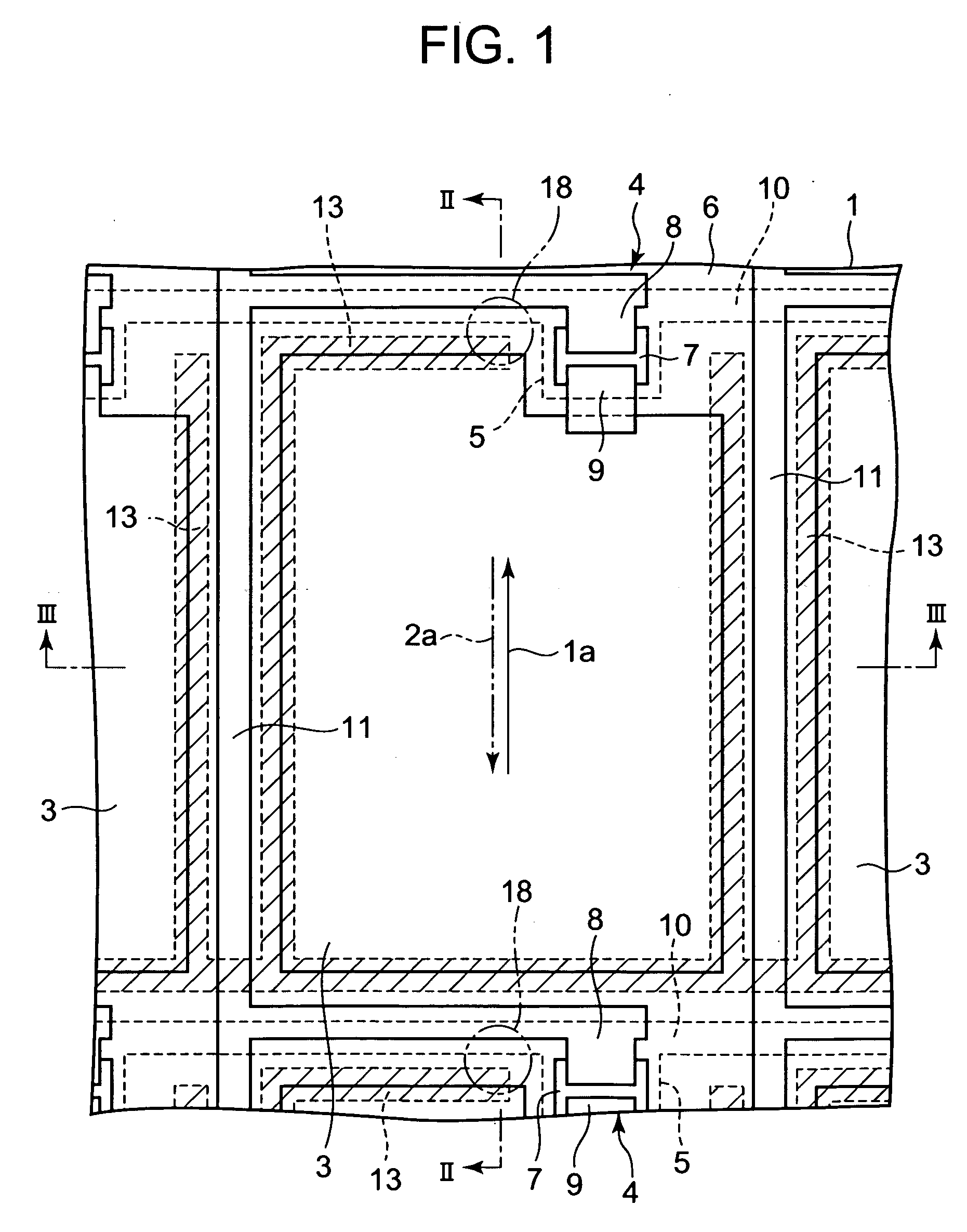 Vertical alignment liquid crystal display device