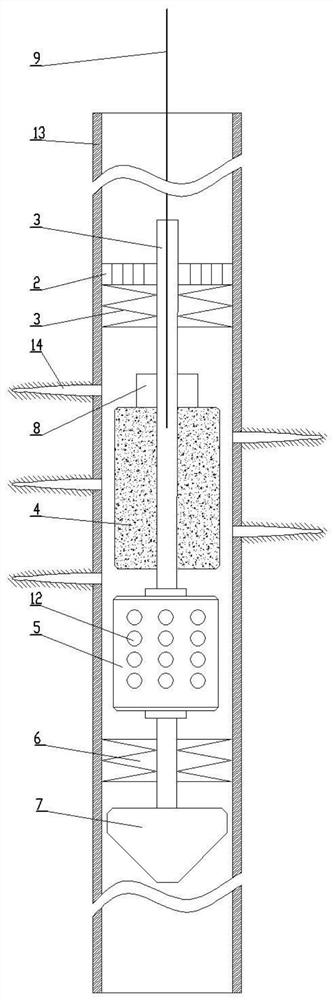A pore opening device and method for fouling of ASP flooding wells