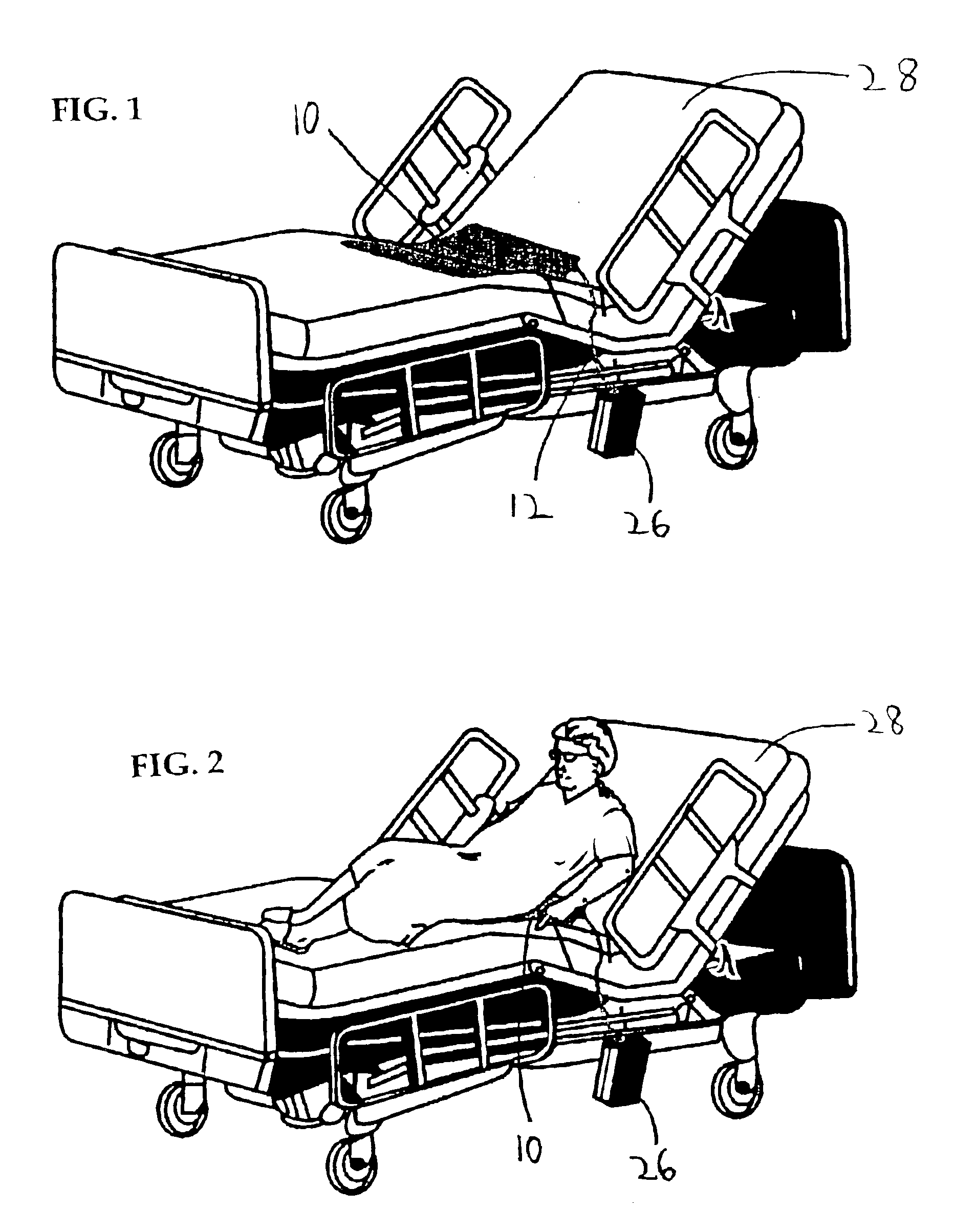 Patient position monitoring device