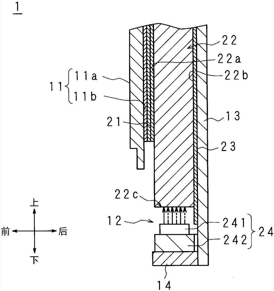 Lighting device and display device