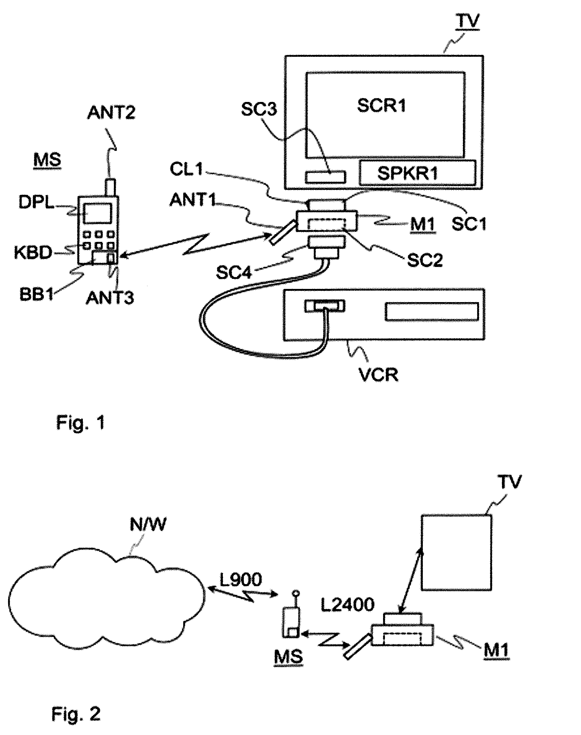 A data transfer adaptor and a method for transferring data