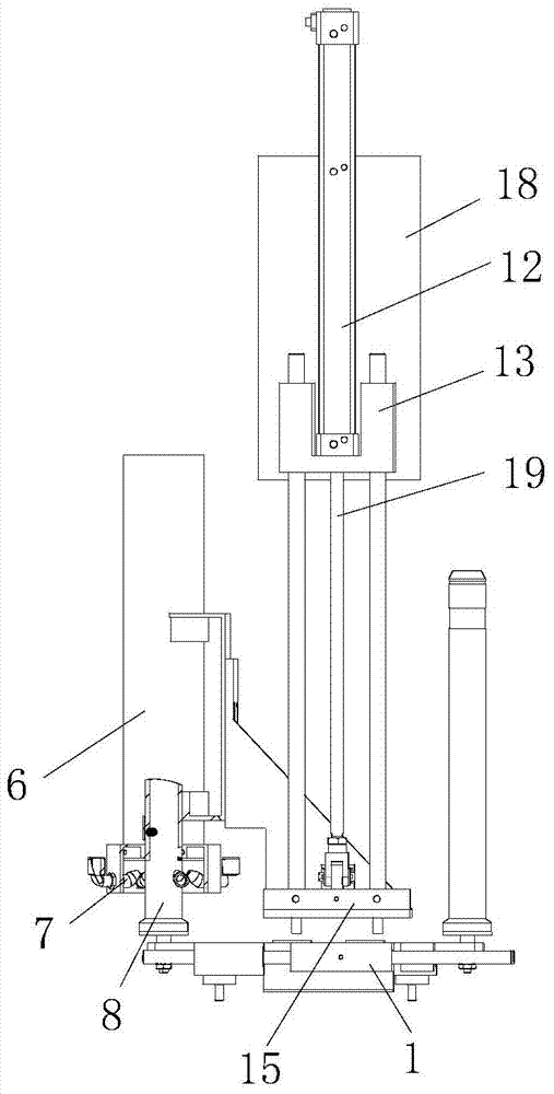 A bobbin tail yarn processing device and processing method