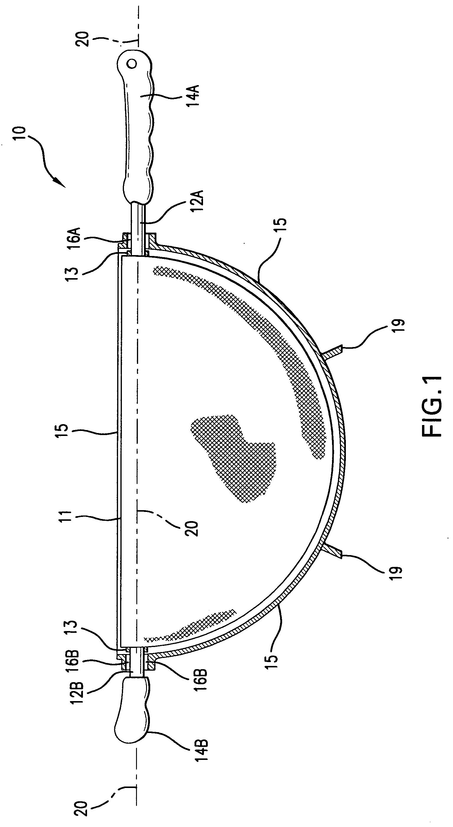 Food cooking apparatus with rotatable strainer