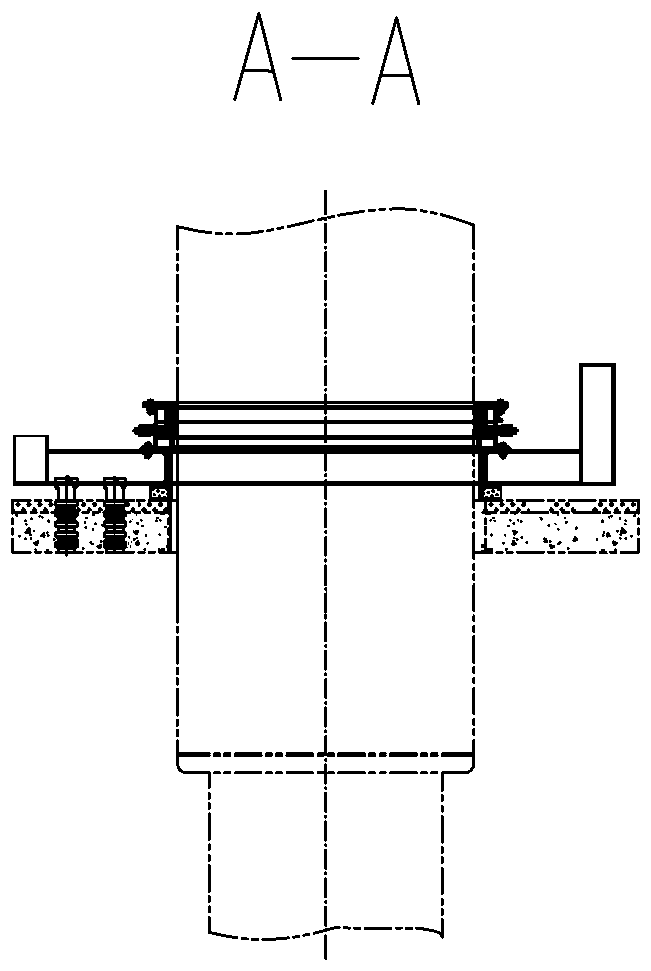 Novel insulating base for ore-smelting electric furnace