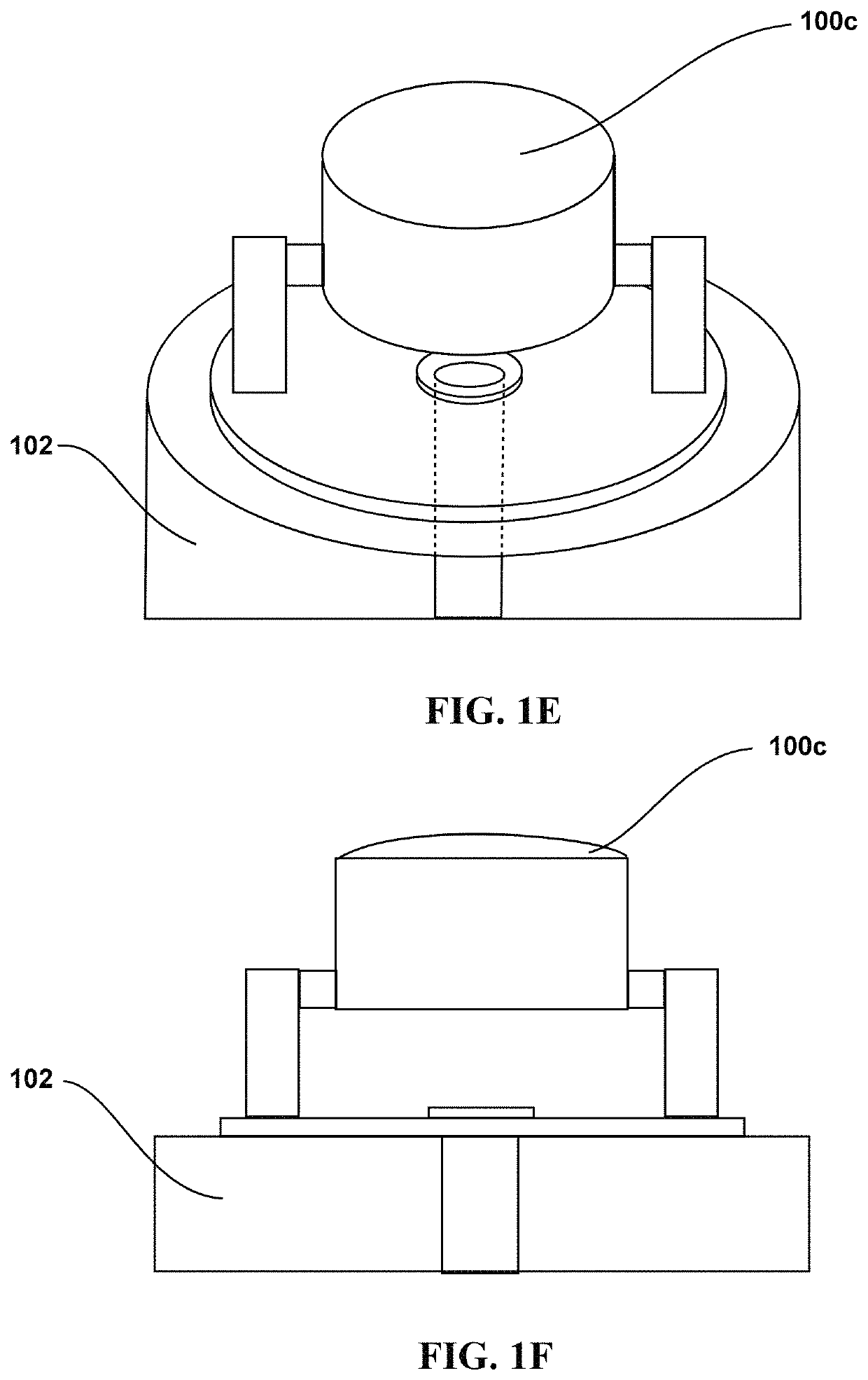 Hinged temperature-immune self-referencing Fabry-Pérot cavity sensors