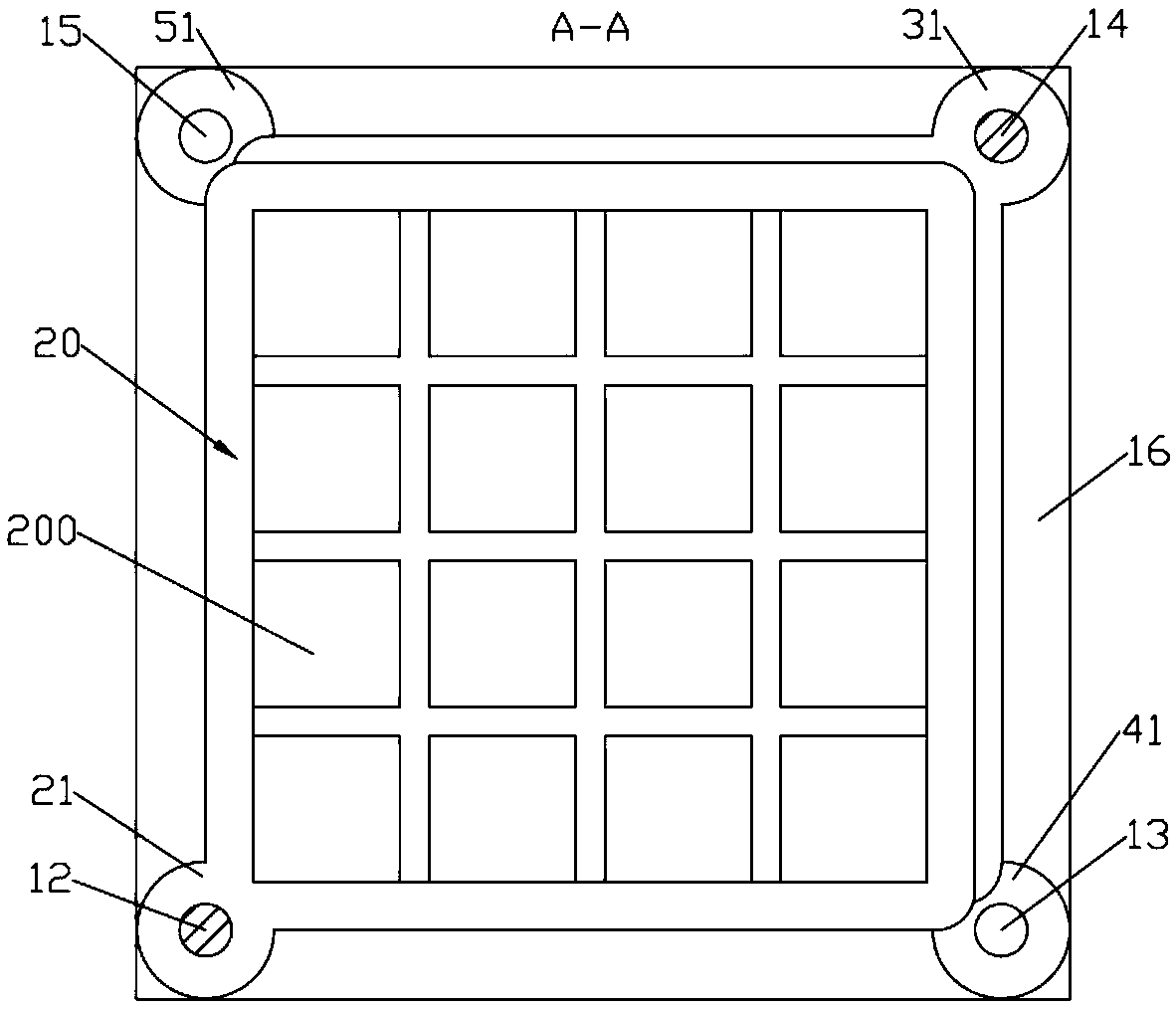 Treatment table with rotary opening function by aid of different rotary shafts