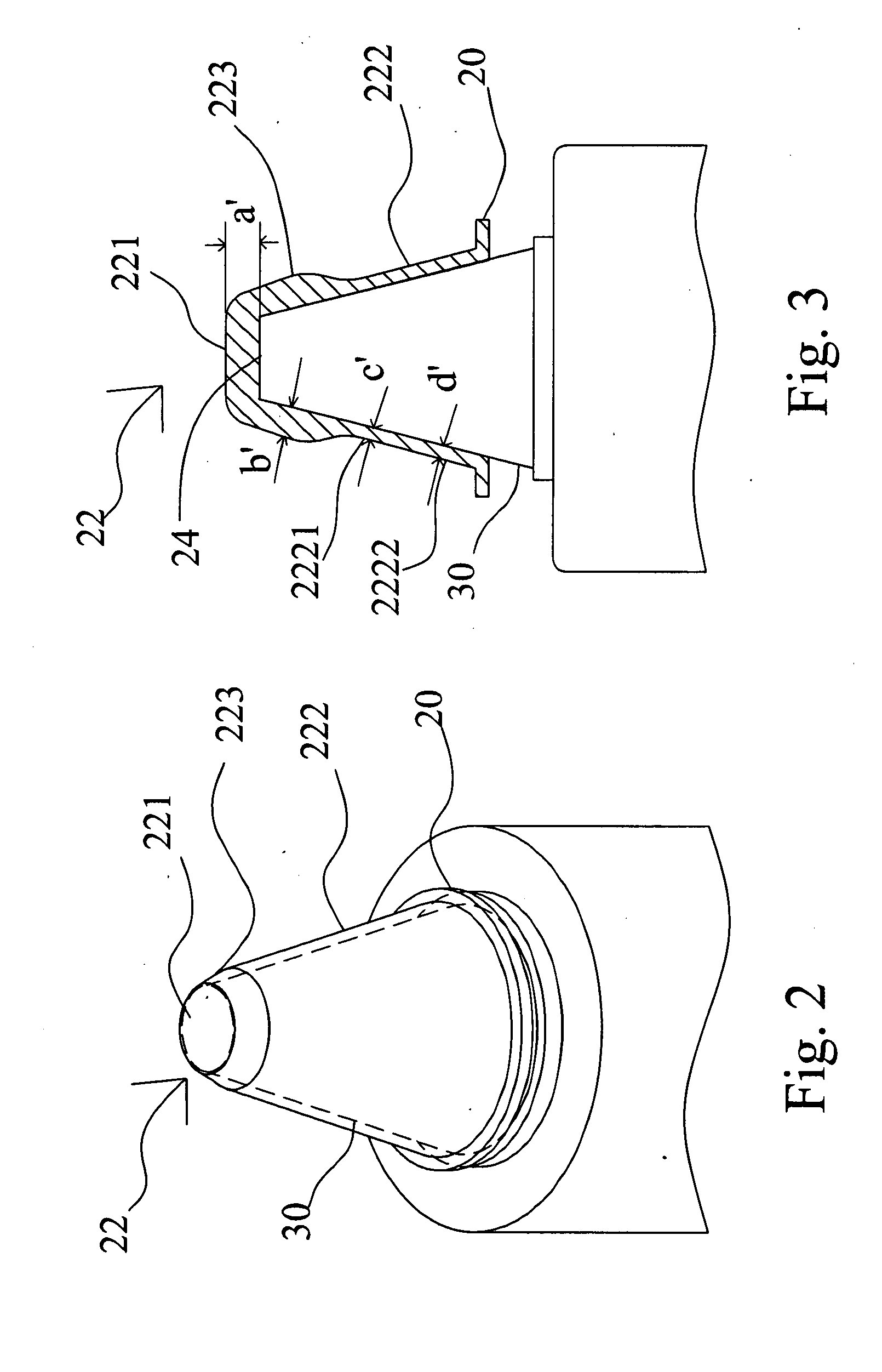 Probe cover for ear thermometer