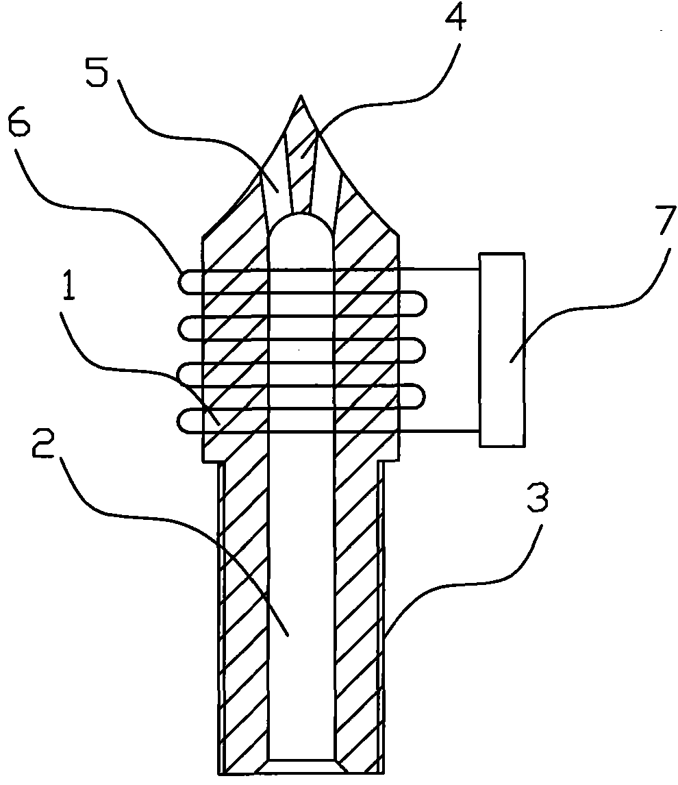 Improved structure for sprayer of injection molding machine