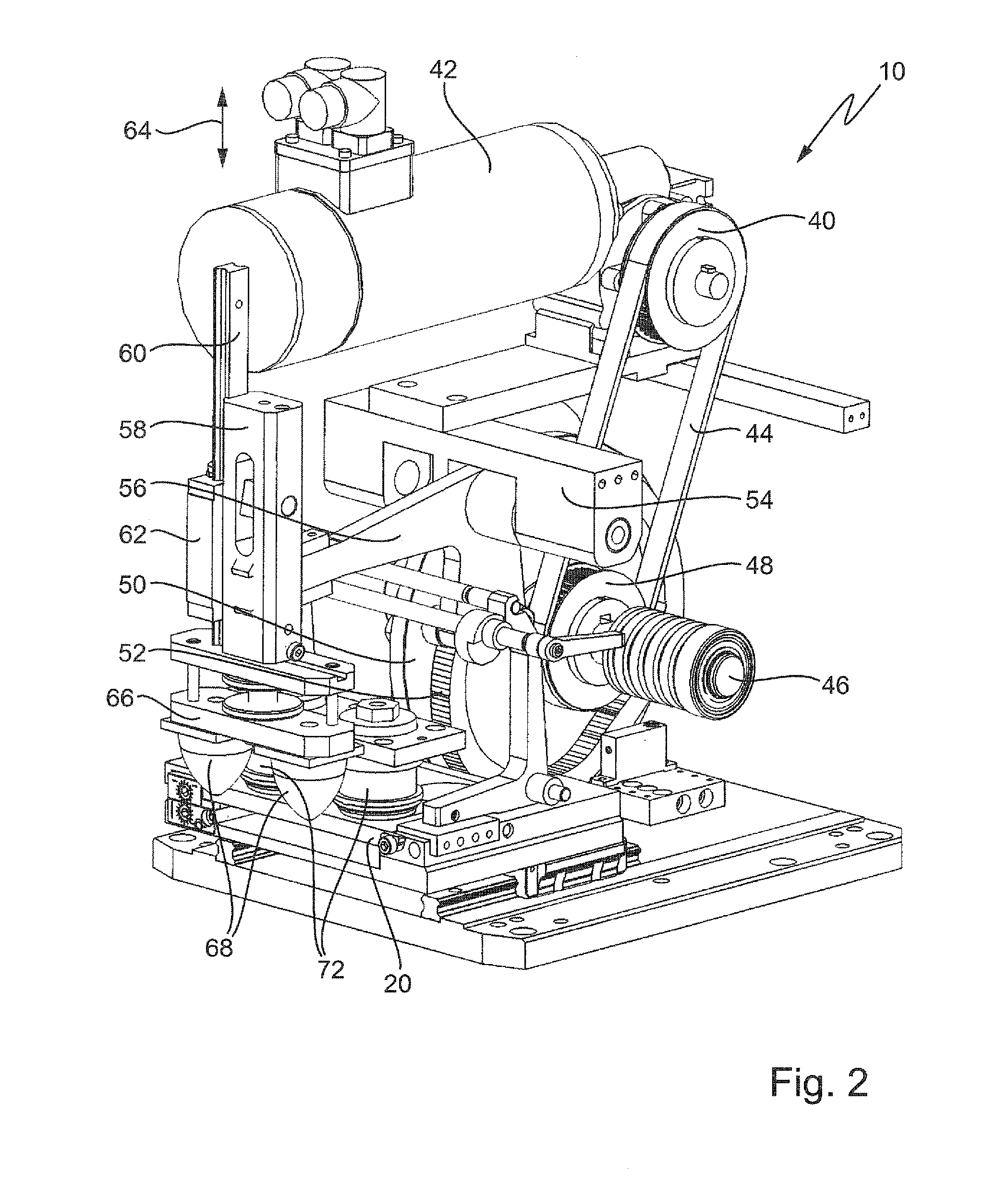 Pad printing machine