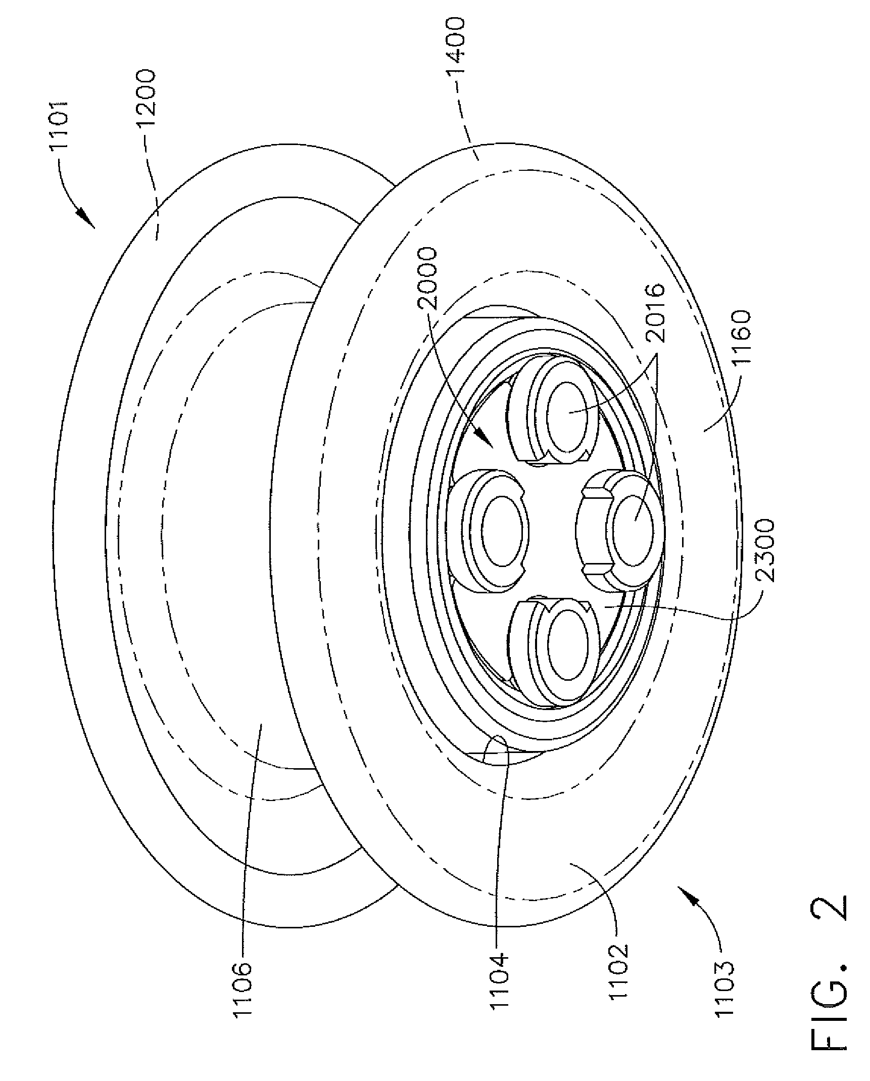 Access device with insert