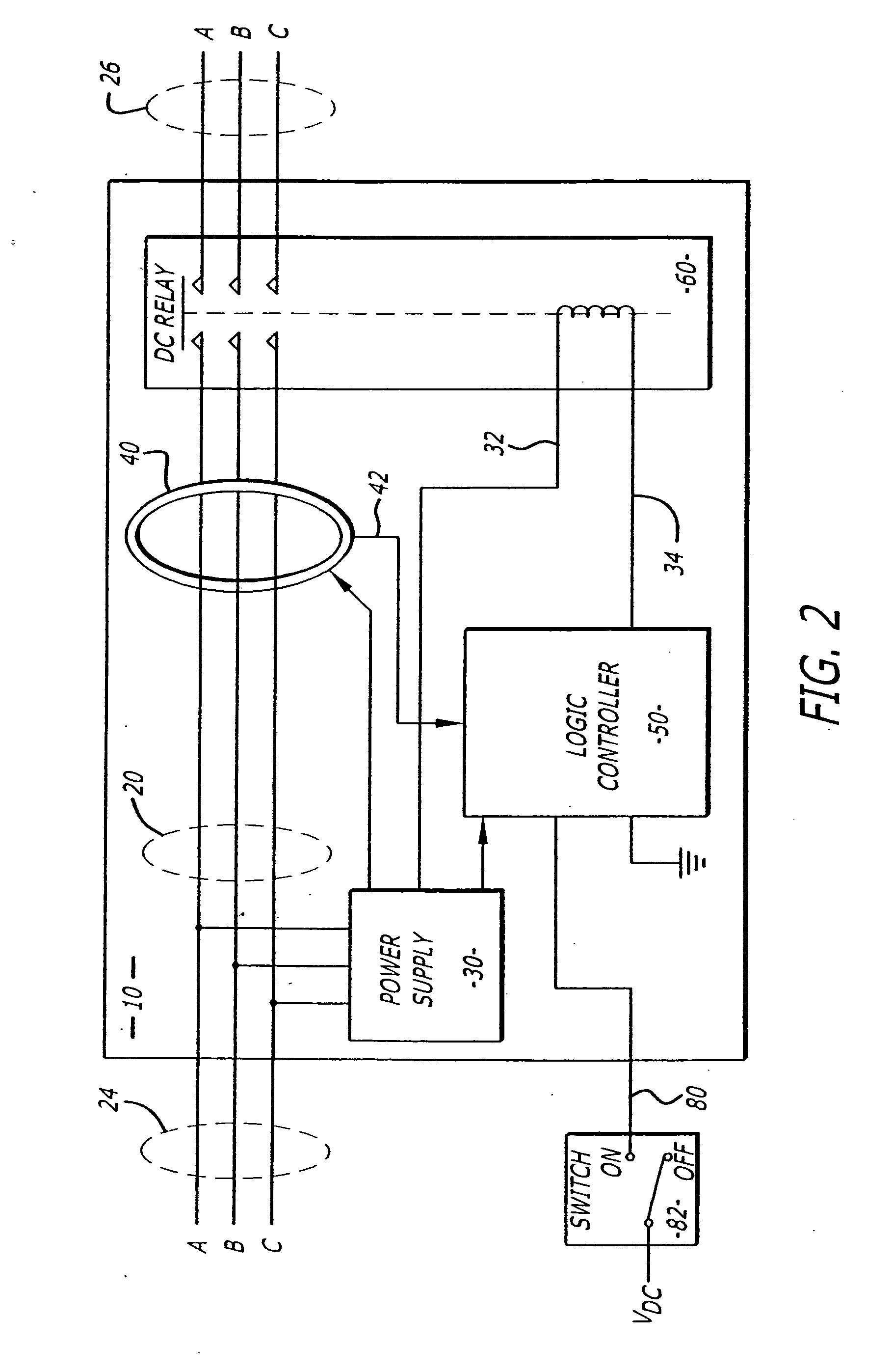 Current fault detector and circuit interrupter and packaging thereof