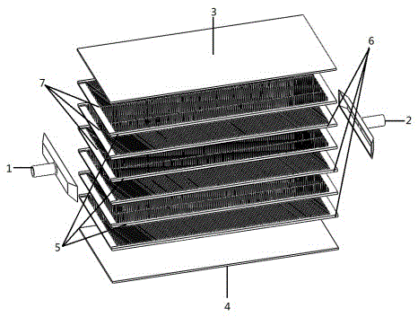 Microchannel heat radiator