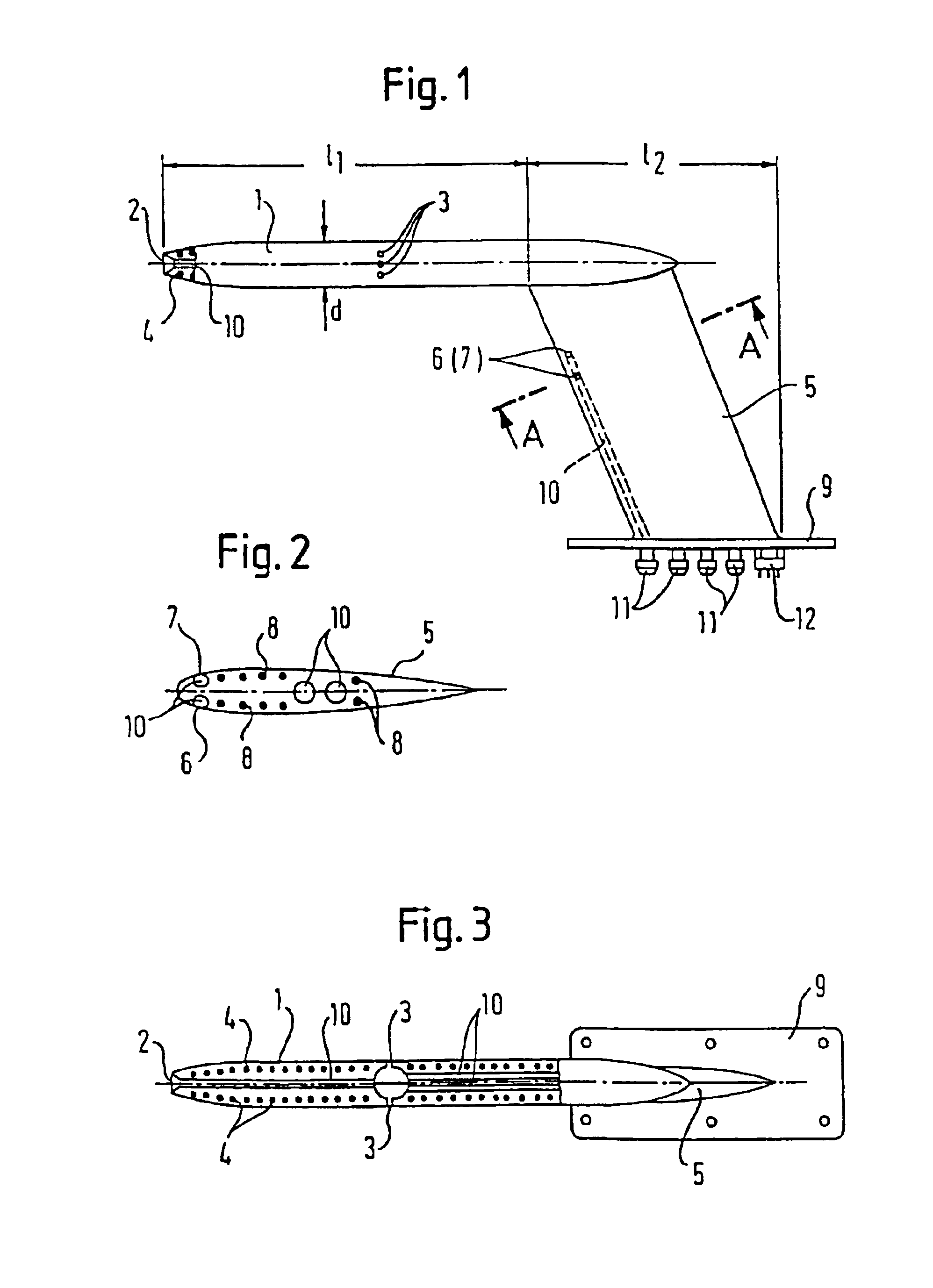 Fuselage pitot-static tube