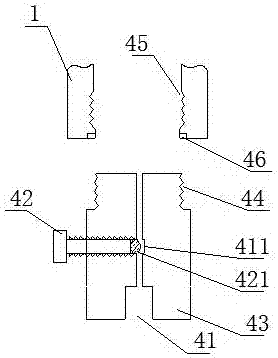 Assembly-type lead sealing gas blaster detonator and fracturing device