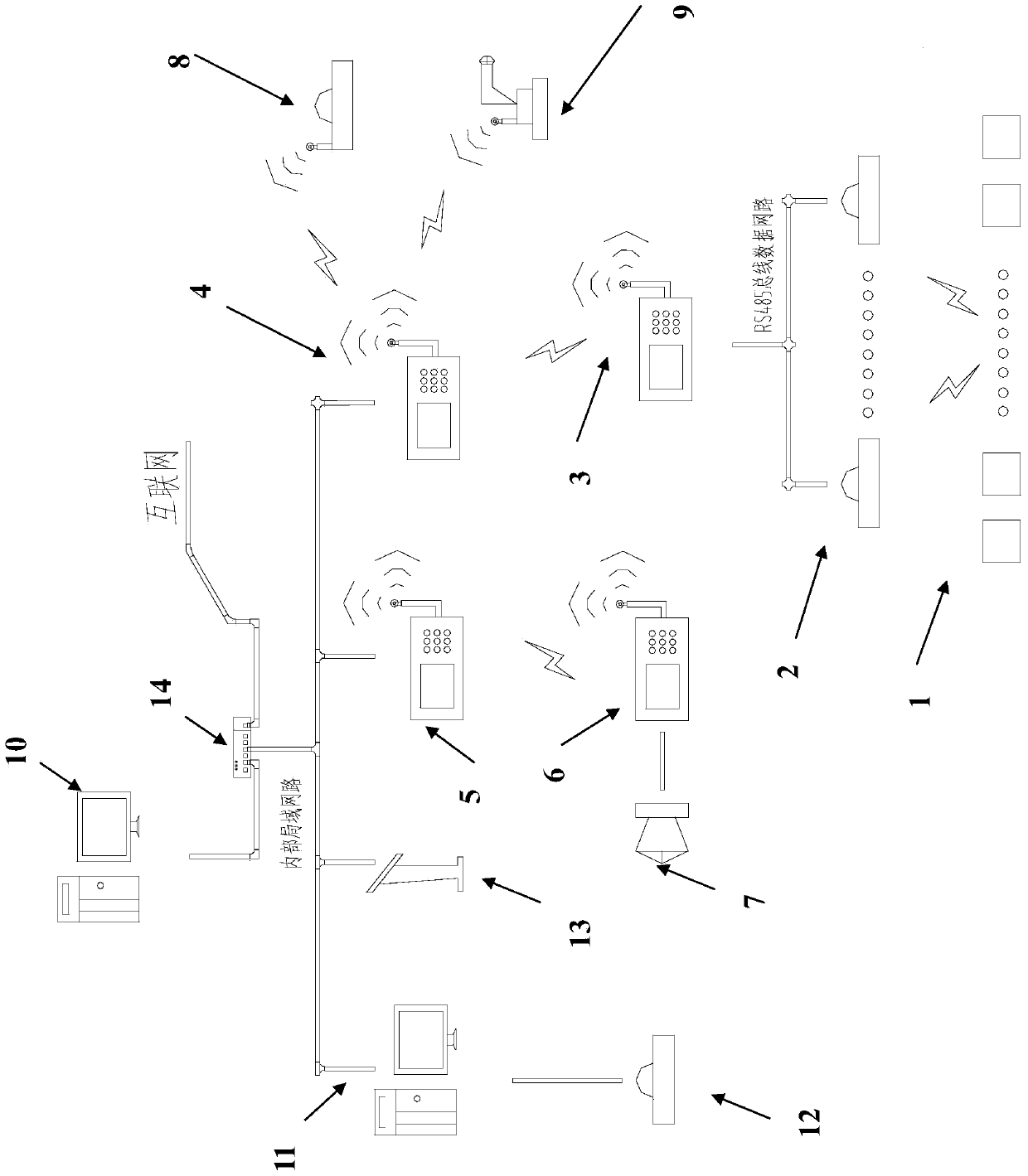 Anti-drowning safety guarantee system based on rfid technology