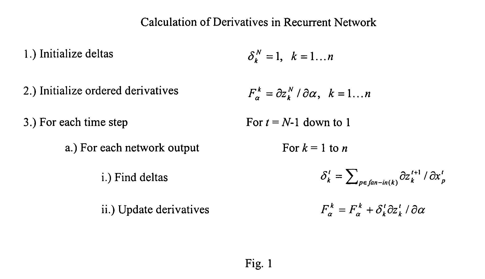 Methods of improved learning in simultaneous recurrent neural networks