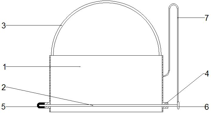 Building material hanging basket for house building civil engineering