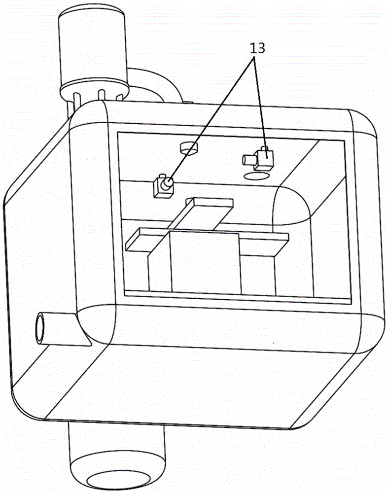 A device for realizing mobile micro-die-casting of metal components