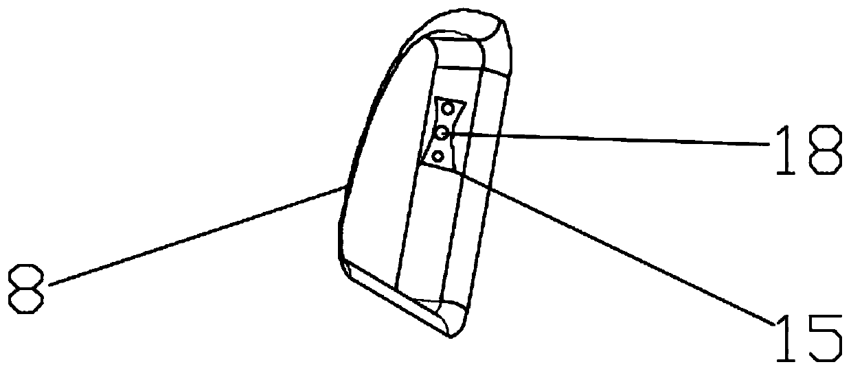 Automobile door capable of preventing collision during door opening