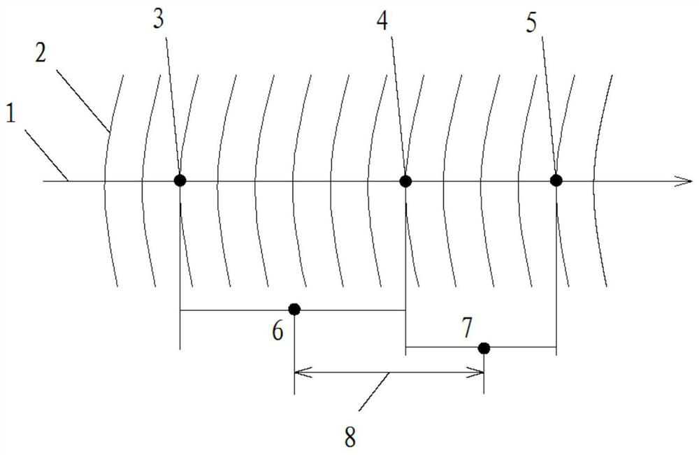 Method for determining theoretical value dispersion coefficient of crack forming life of aircraft structure