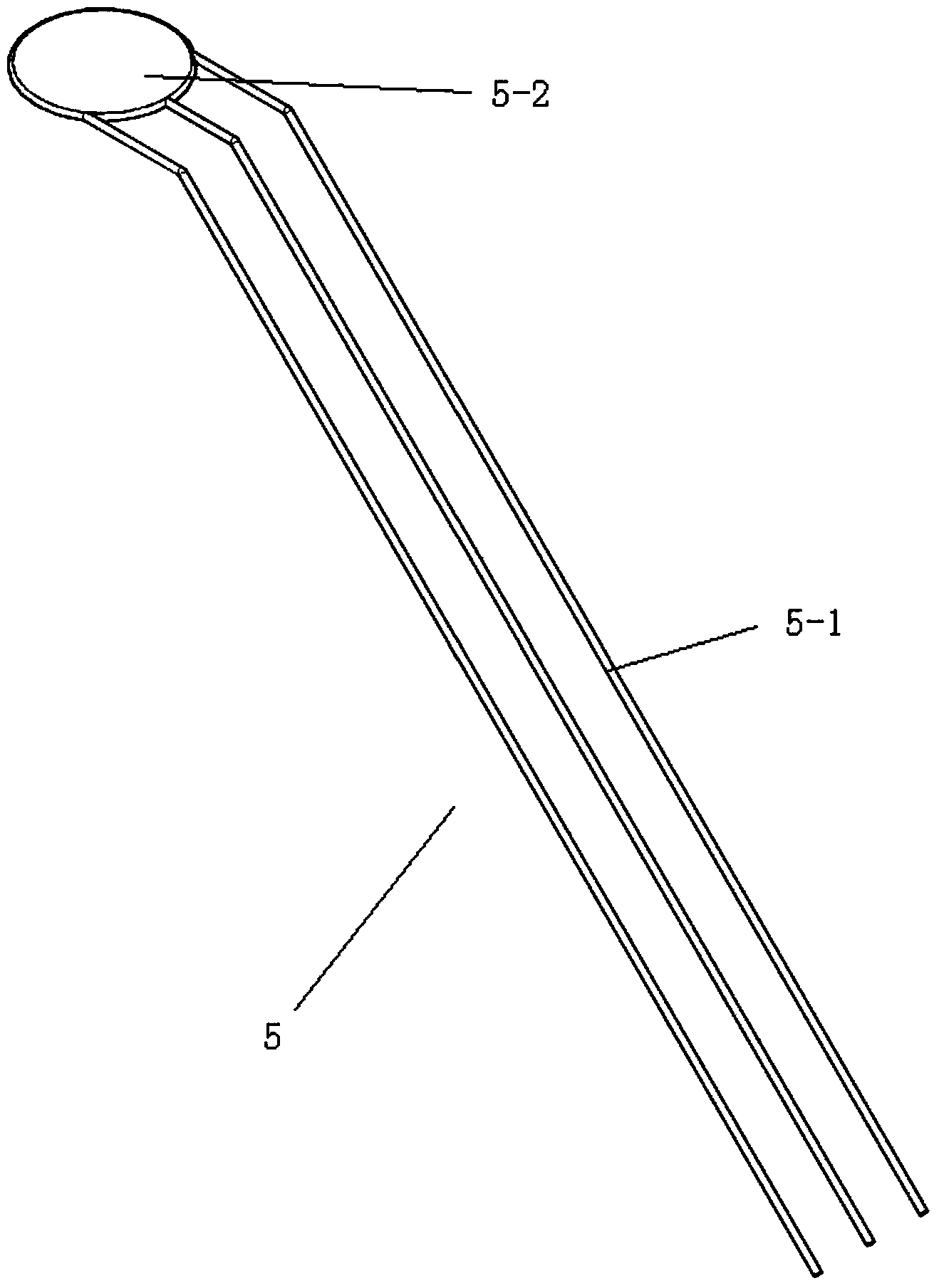 Heat-pipe vacuum-pipe type solar cooker