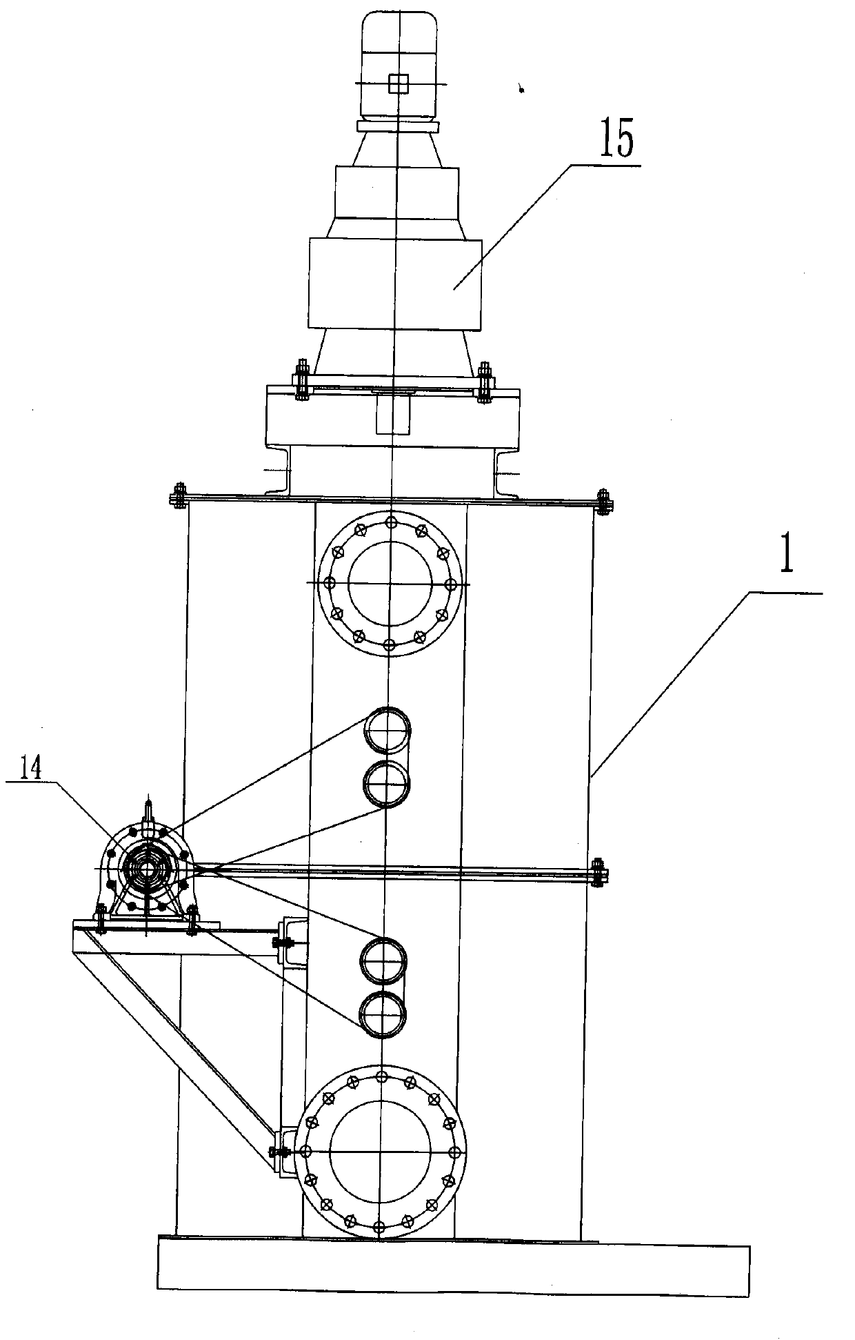 Full-automatic sewage filter device